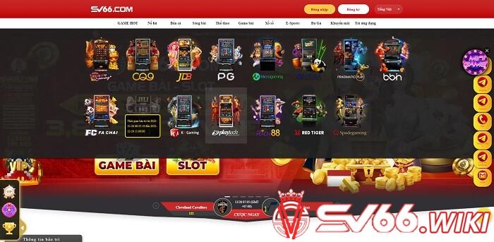 Sảnh game nổ hũ Playtech Gaming tại SV66 là gì?