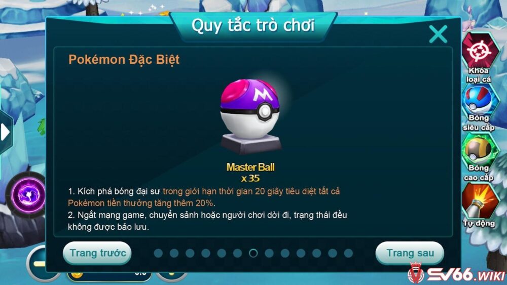 Đối với Pokemon đặc biệt