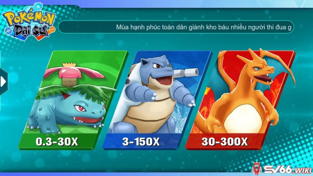 Game cược Đại Sư Pokemon tại nhà cái SV66 luôn có sức hút rất đặc biệt 