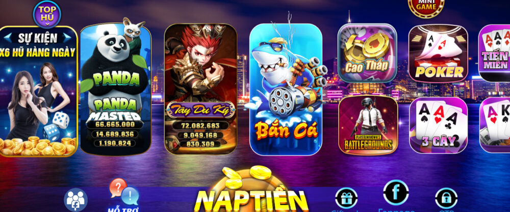 Cổng game VipNoHu Club có những sản phẩm game gì?