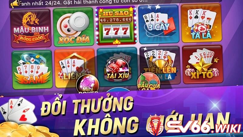 Trải nghiệm hàng loạt game đổi thưởng không giới hạn tại Cuoc88 Club 