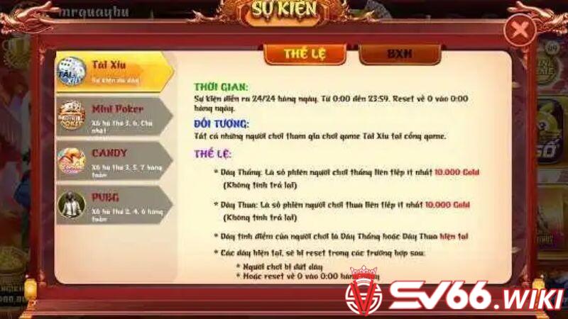 Mini game tài xỉu hấp dẫn được nhiều anh em yêu thích